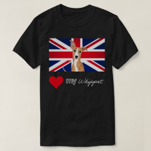 LUVMYWHIPPET (DARK) Basic T-Shirt