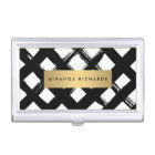 Luxe Bold Brushstrokes Card Case