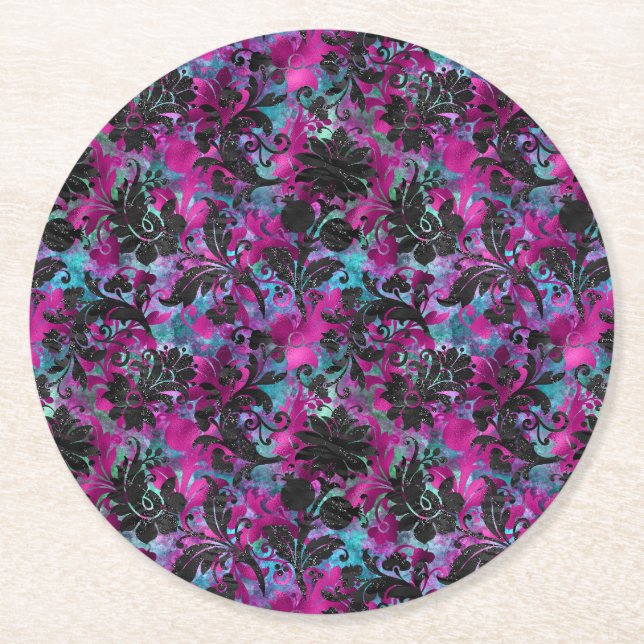 LUXE BRIGHT TROPICAL COASTER (Front)