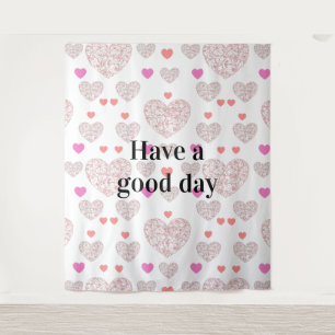 luxe chic girl wallpaper tapestry