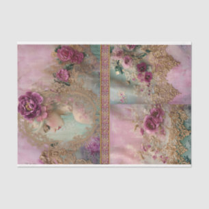 Luxe Collage MixnMatch 3 in 1 Design Mix Media  Tissue Paper