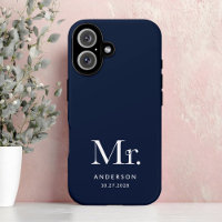 Luxe Elegance | Navy Blue Mister and Wedding Date