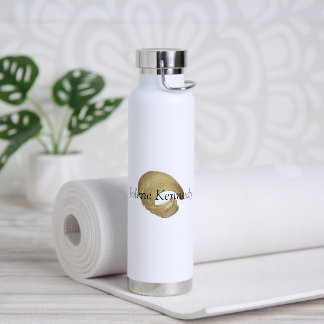 Luxe Faux Gold Rustic Elegant Modern Minimal Water Bottle