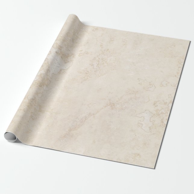 Luxe Faux Marble Look Wrapping Paper (Unrolled)