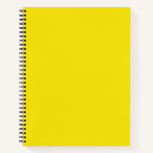 Luxe Lemon Spiral Notebook