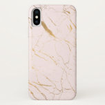 Luxe Pink and Gold Marble Case-Mate iPhone Case<br><div class="desc">An edgy and abstract motif of marble in high-contrast pink and faux gold creates interest and intrigue on this designer mobile phone case. © 1201AM CREATIVE</div>