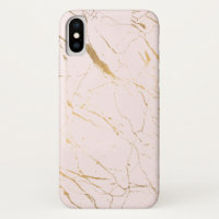 Luxe Pink and Gold Marble