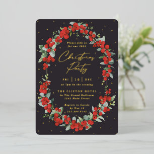 Luxe Red Berry + Eucalyptus Christmas Party