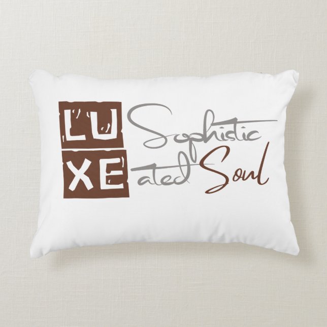 LUXE Sophisticated Soul Decorative Cushion (Front)