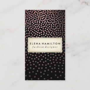 Luxe Speckled Pattern Business Card