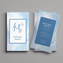 Luxe Square Business Card – Professional