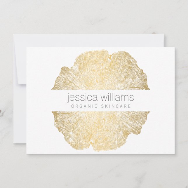 Luxe Wood Effect Art Gift Certificate (Front)