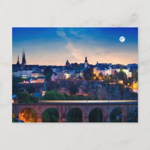 Luxembourg 02A Postcard