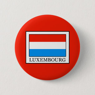 Luxembourg 6 Cm Round Badge