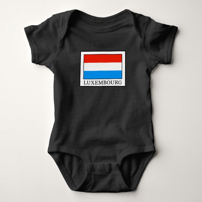 Luxembourg Baby Bodysuit (Front)