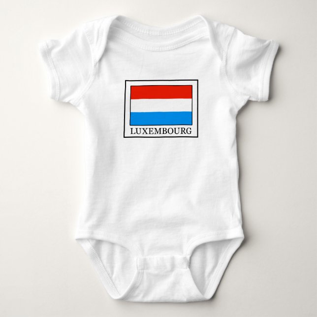 Luxembourg Baby Bodysuit (Front)