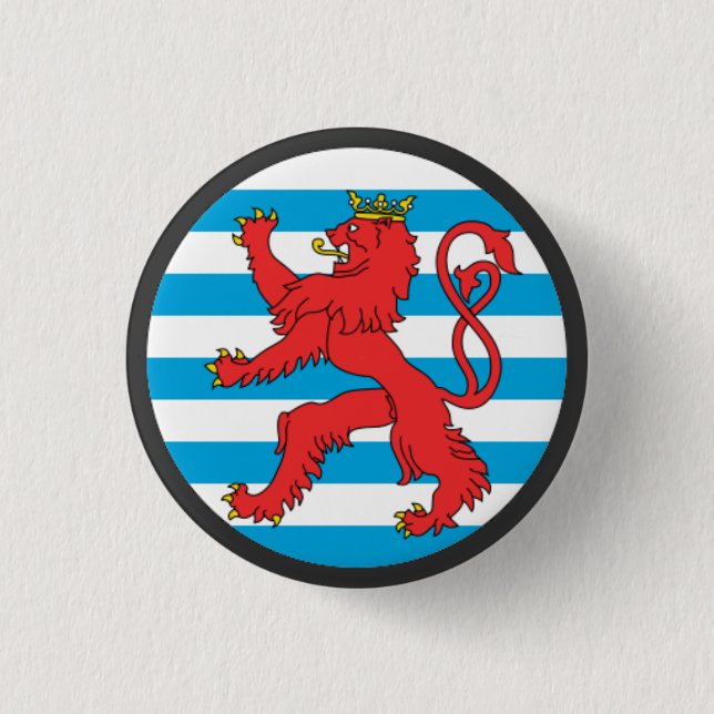 Luxembourg Badge - Civil Flag (Front)