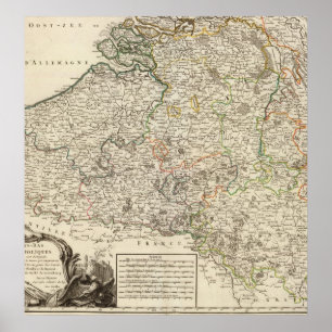 Luxembourg, Belgium Poster