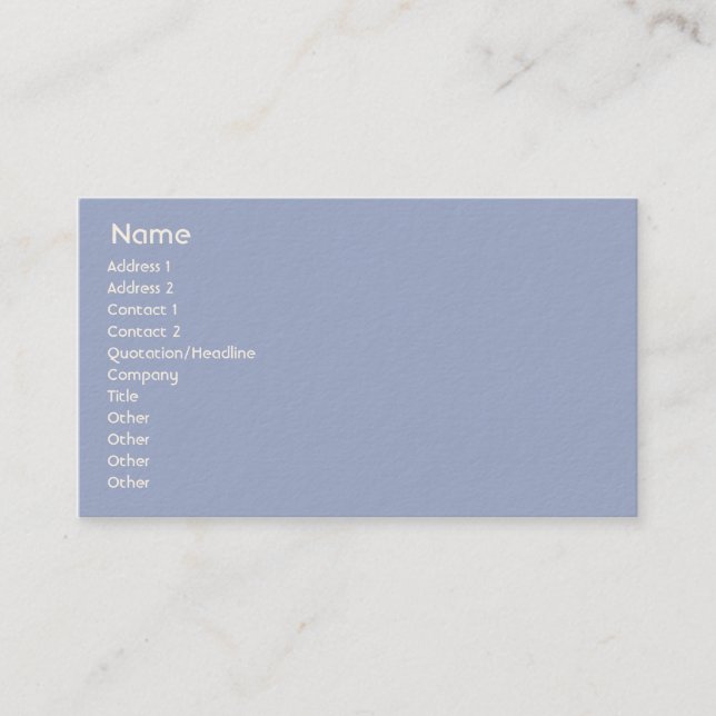 Luxembourg - Business Business Card (Front)