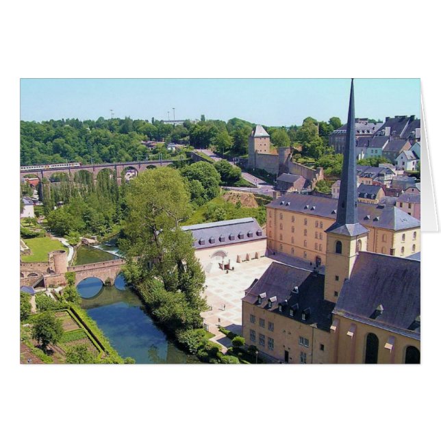 LUXEMBOURG, CITY (Front Horizontal)