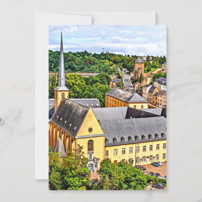 Luxembourg city card (Front)