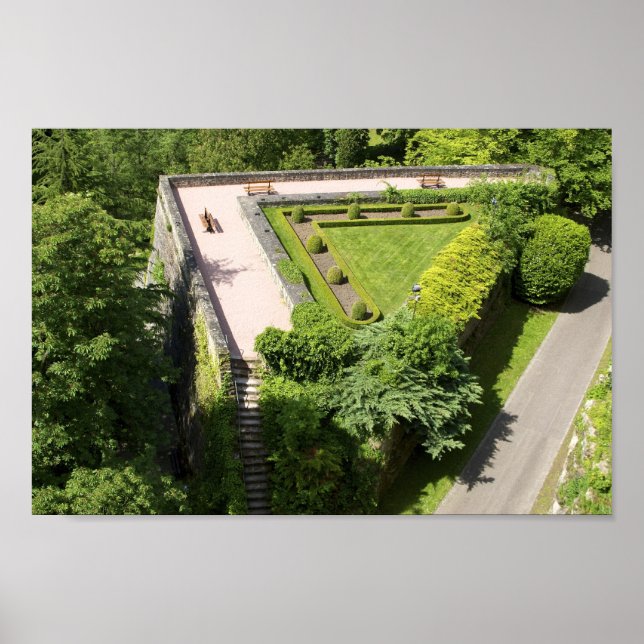 Luxembourg City Ground Park Poster (Front)