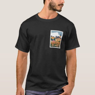 Luxembourg City Travel Poster T-Shirt
