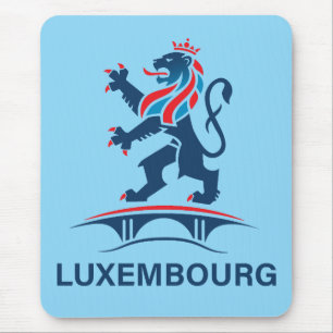 Luxembourg Europe Mouse Mat