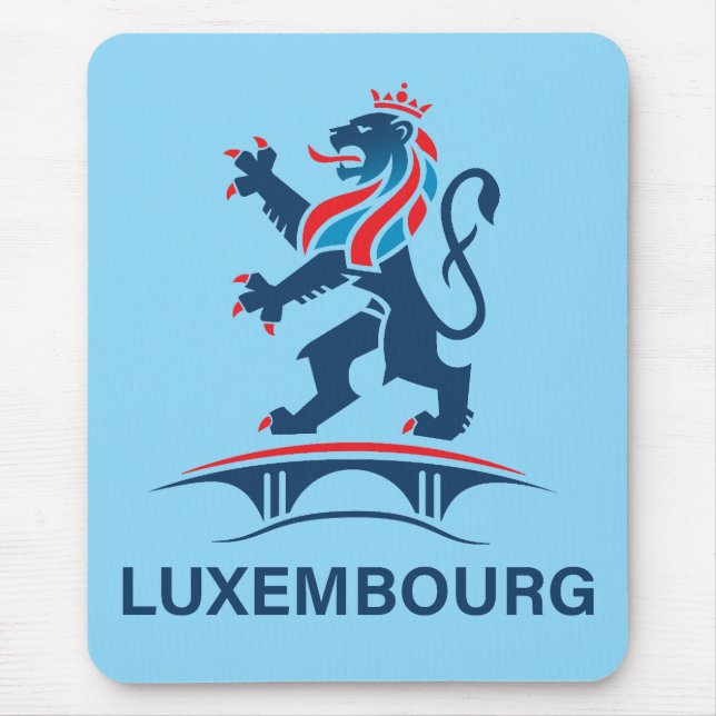 Luxembourg Europe Mouse Mat (Front)