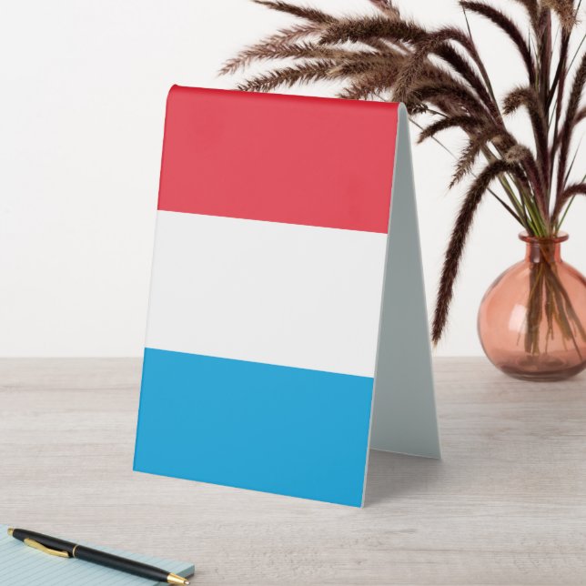 Luxembourg flag (In SItu (Table))