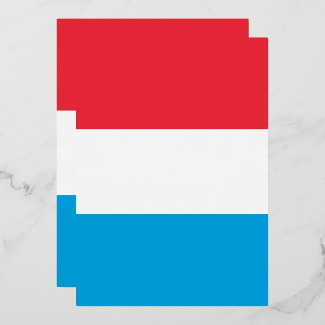 Luxembourg flag (Front/Back)