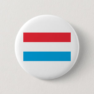 Luxembourg Flag 6 Cm Round Badge