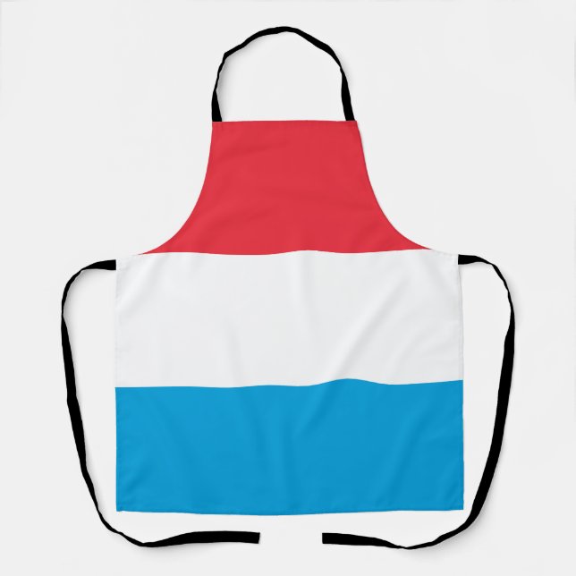 Luxembourg Flag Apron (Front)