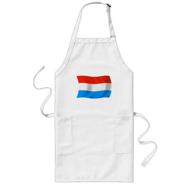 Luxembourg Flag Apron (Front)