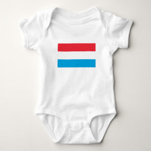 Luxembourg Flag Baby Bodysuit
