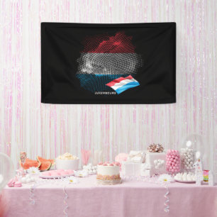 Luxembourg flag banner