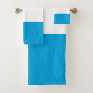Luxembourg flag bath towel set