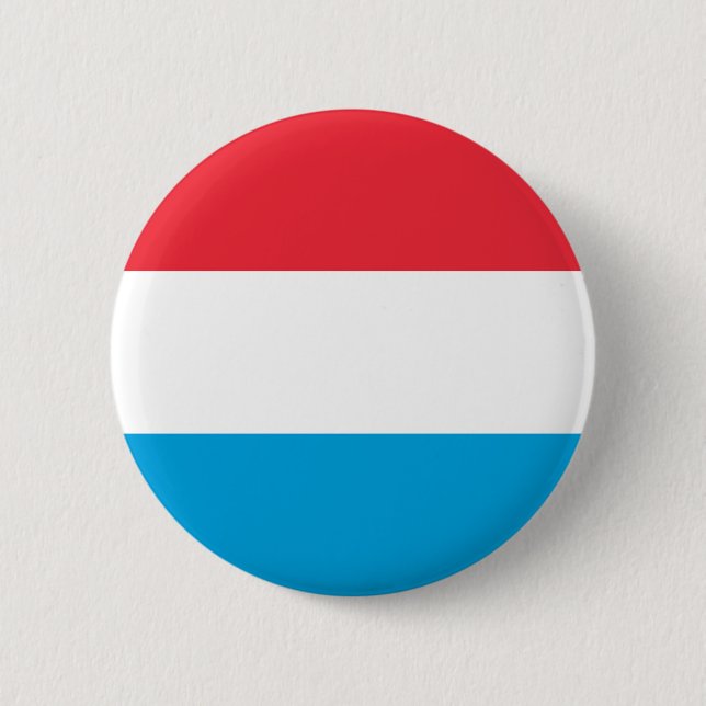 Luxembourg Flag Button (Front)