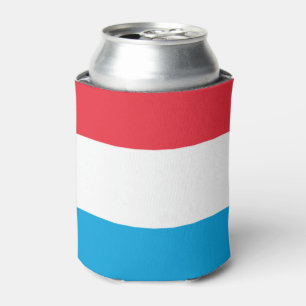Luxembourg flag can cooler