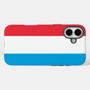 Luxembourg Flag iPhone 16 Plus Case