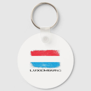 Luxembourg Flag Europe Travel Vacation Europe Luxe Key Ring