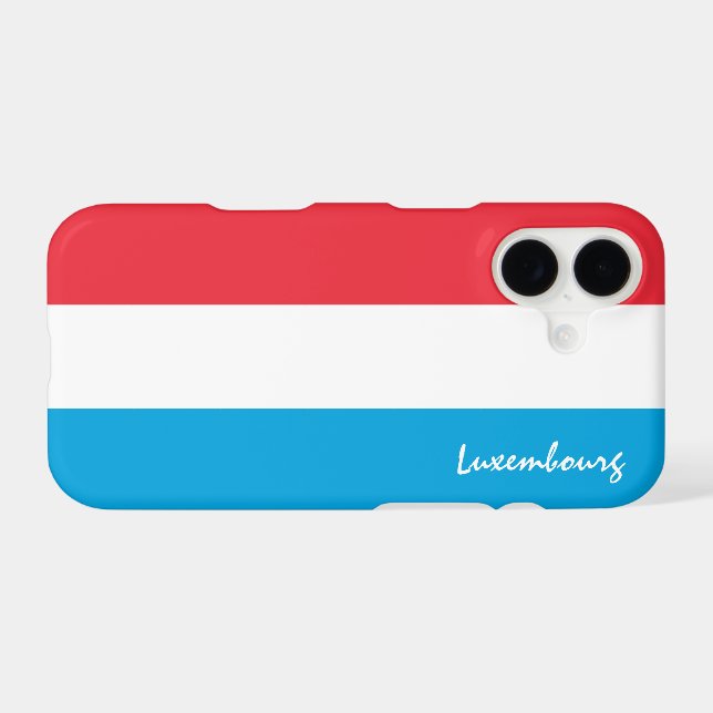 Luxembourg & Flag fashion, patriots / sports (Back (Horizontal))