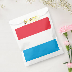 Luxembourg flag favour bags