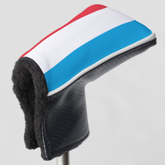 Luxembourg Flag Golf Head Cover (3/4 Front)