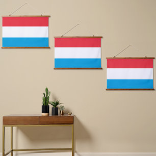 Luxembourg flag hanging tapestry