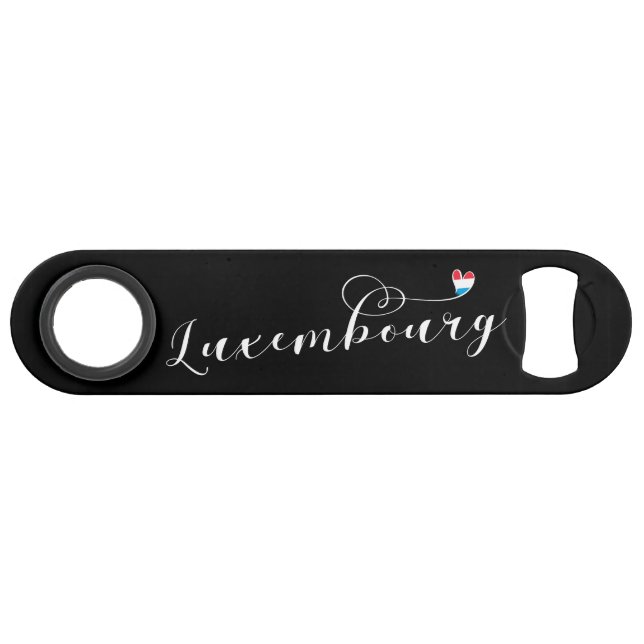 Luxembourg Flag Heart, Luxembourger (Front (Horizontal))
