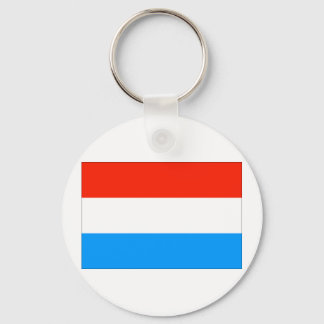 Luxembourg Flag Key Ring