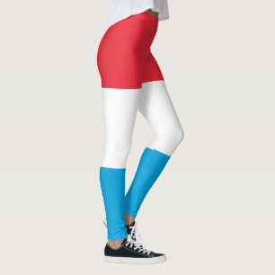 Luxembourg Flag Leggings