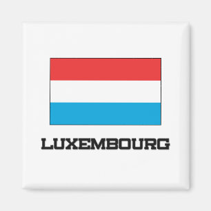 Luxembourg Flag Magnet