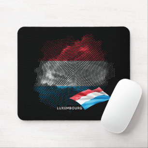 Luxembourg flag mouse mat